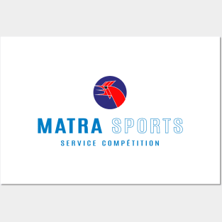 Matra Sports Service Competition logo 1973 Posters and Art